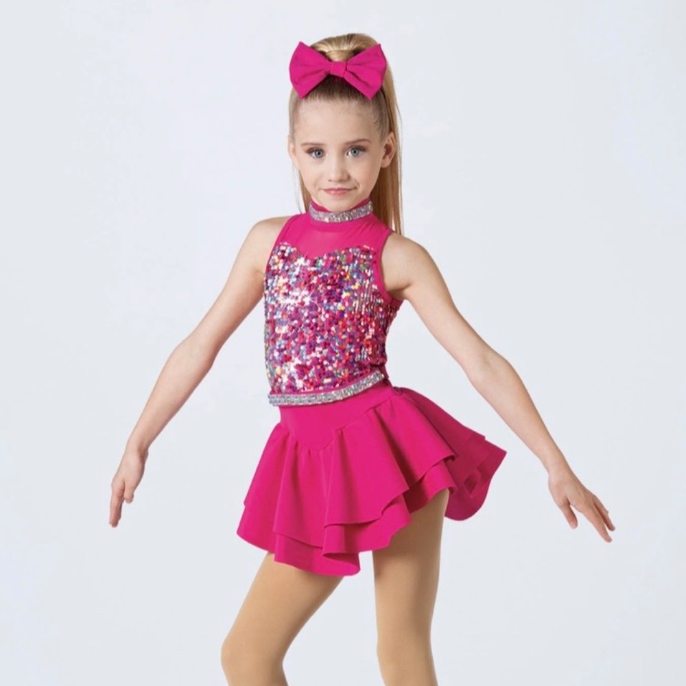 Weissman All electric pink dance costume